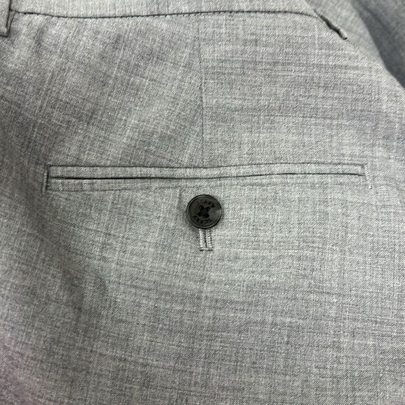 J Crew Factory CG212 Gray Thompson suit pant four-season wool blend 31/30 NWOT - Picture 6 of 10